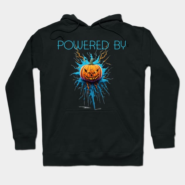 Powered by Pumpkin Hoodie by Double You Store